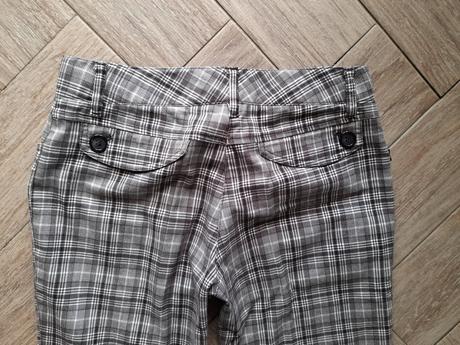 Kárované kalhoty vel. s, s