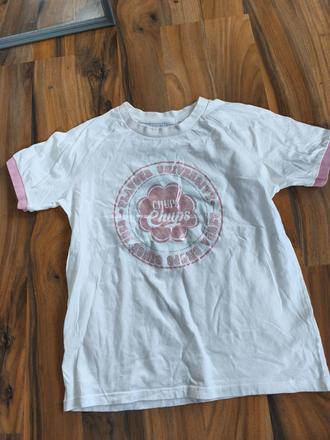 Bílé tričko chupa chups, reserved,164