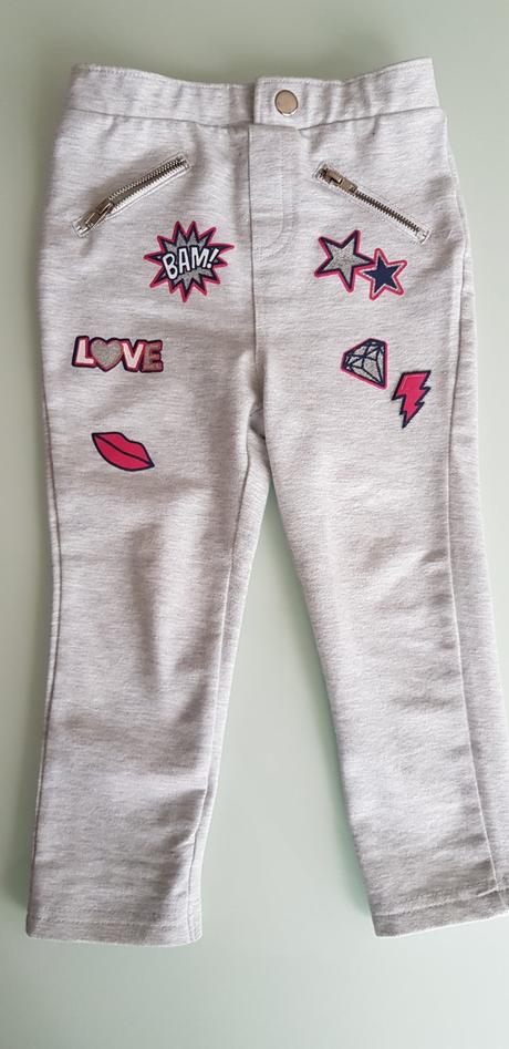 Dětské šedé legíny/tregíny vel. 92, pepco,92