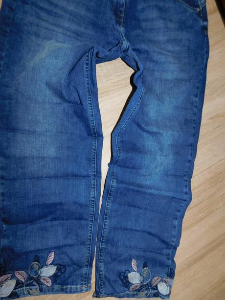 Dámské pružné džíny, xxl