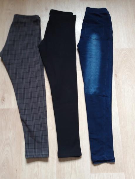 1x zateplené termo thermo legíny i jednotlivě, c&a,158