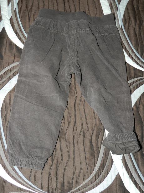 Kalhoty zateplené hnědé, lupilu,86