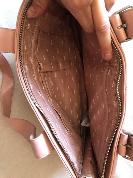 Mango ruzova taska, mango