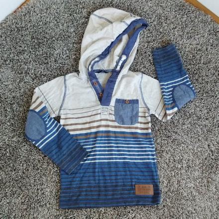 Triko / tričko s dlouhým rukávem s kapucí, george,104