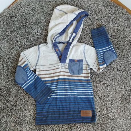 Triko / tričko s dlouhým rukávem s kapucí, george,104