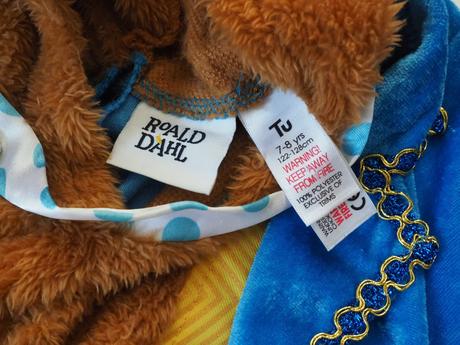 Kostým roald dahl vel 128, 