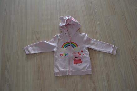 Mikina piggy peppa, h&m,116
