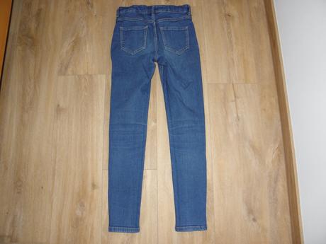 Dívčí skinny rifle / džíny zn. h&m vel.146, h&m,146
