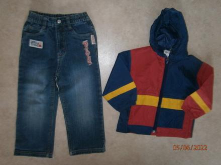 Rifle + šusťákovka, vel. 104, kiki&koko,104