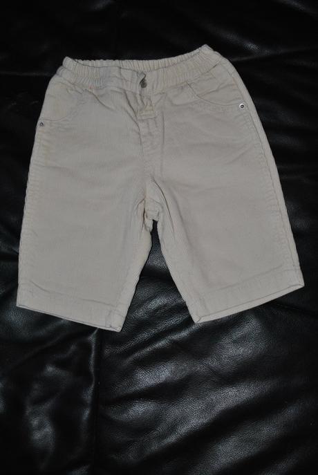 Podšité manžestrové kalhoty, zara,62