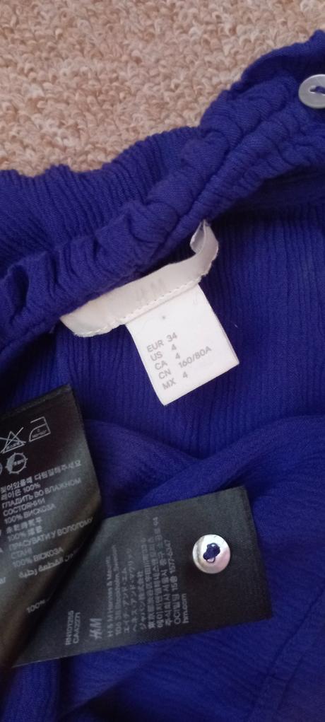 Maxi dlouhé šaty zn."h&m" vel."34" i větší, h&m,34