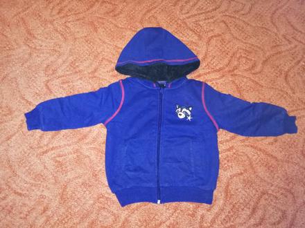 Teplá mikina s kapucí, lupilu,98