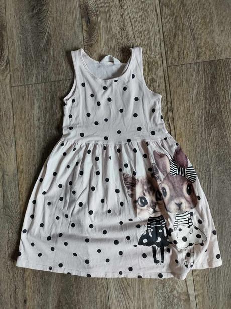 Letní šaty vel.122-128, h&m,122