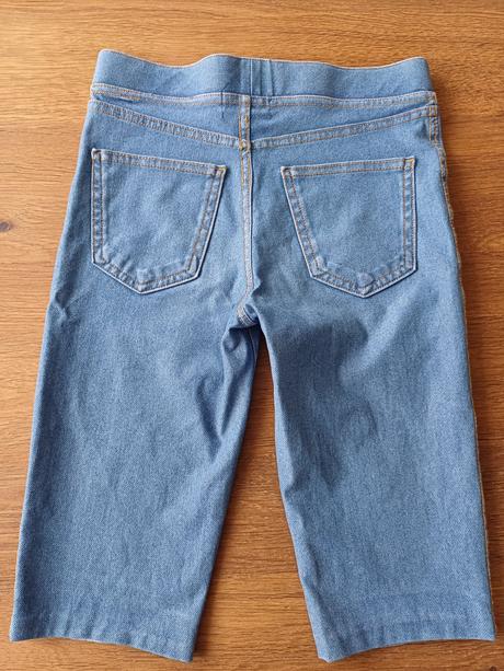Riflové kraťasy, h&m,146
