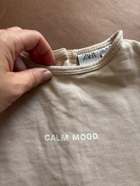 Ob/ overal béžový - v.2/3 roky zn. zara, zara,98