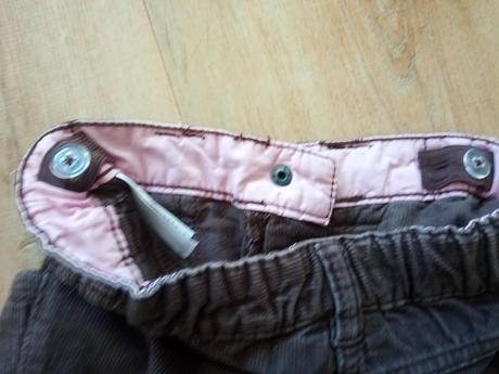 2 x manžestrové kalhoty, vel 110/116, caa, ga, c&a,110