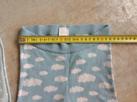 3ks legíny elasťáky značka h and m vel. 74 + 80cm , h&m,74