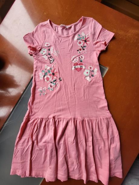 3_bavlněné šaty hm vel 134/140, h&m,134