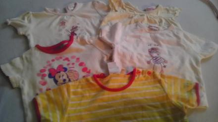 5 x tričko next, disney, cherokee, ca, 68–80