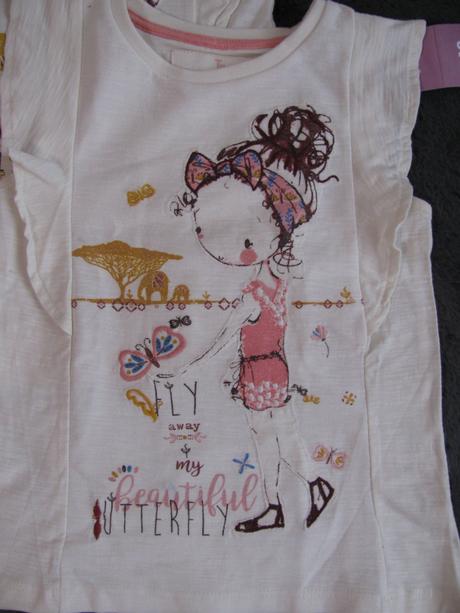 Tričko halenka s holčičkou - dvojčata, 110