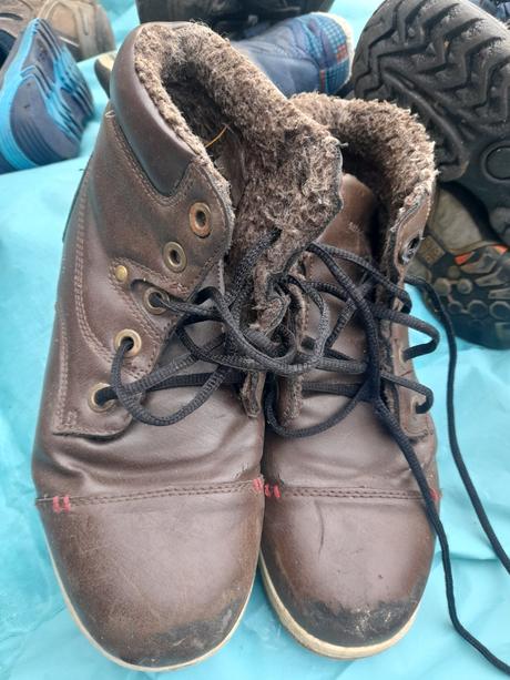 Zimní nošené boty, obuv různé na donošení, 27