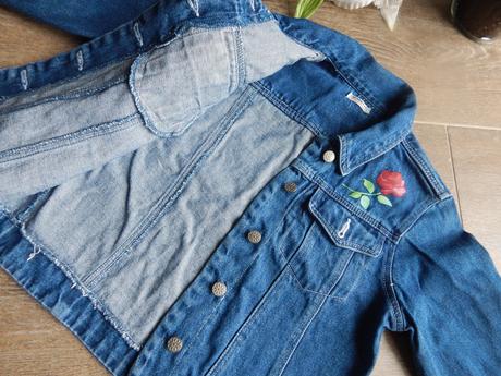 Nova riflova bunda s ružemi, george,116