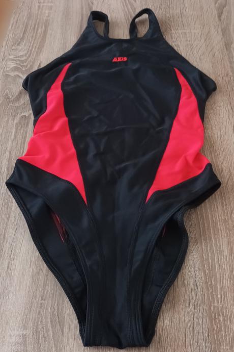 Dívčí/dámské plavky červeno černé axis, 40