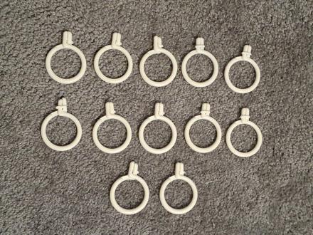 Kroužky na sprchový závěs, 