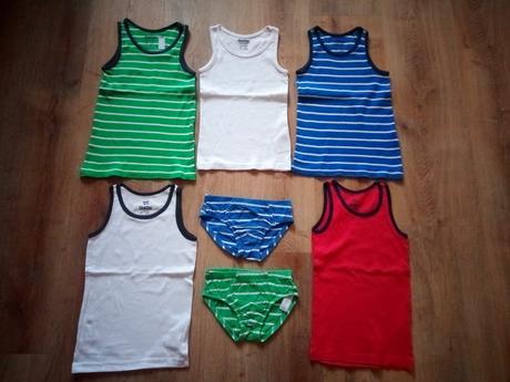 4 x tílko + 2x slipy, vel 110/116,lupilu, lupilu,110