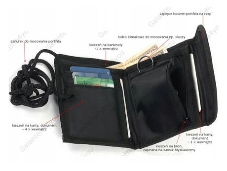 Black hawk peněženka - tmavě modrá,