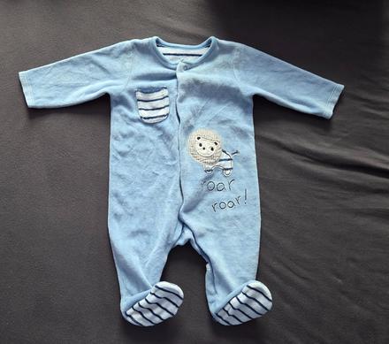 Semišový overal vel. 62, mothercare,62