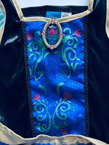 An11 / kostym anna frozen - v.7/8 let,