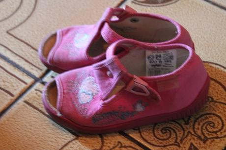 Dívčí boty na dom i ven vel. 24, stélka 14,5 cm, befado,24