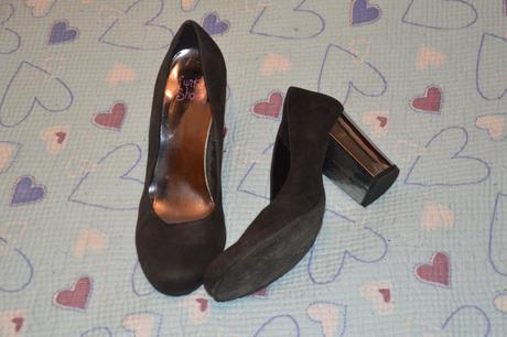 39 semišové dámské boty na podpatku, 39