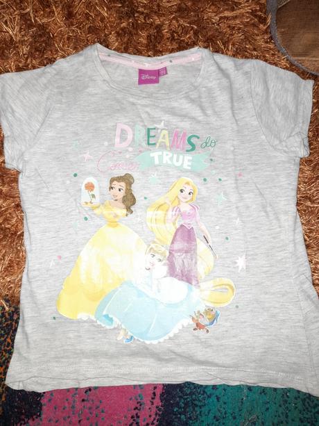 Disney tričko 128 s princeznami, disney,128