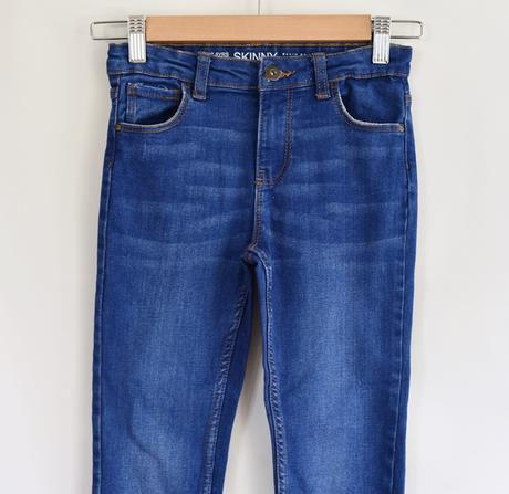 Džíny vel. 7 - 8 let, primark,128