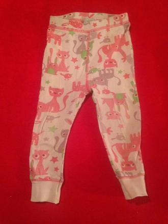 Dívčí pyžamové kalhoty kočičky, next,92