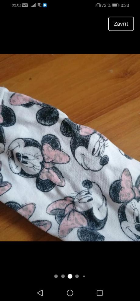 Dětské tričko minnie, george, george,80