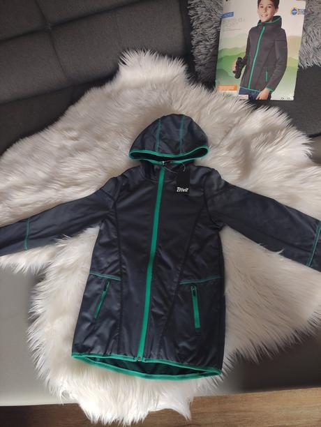 Softshellová bunda - nové, zabalené,vel 134-140, crivit,134