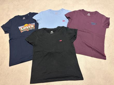 Set dámských triček levis velikost xs (4 ks), xs