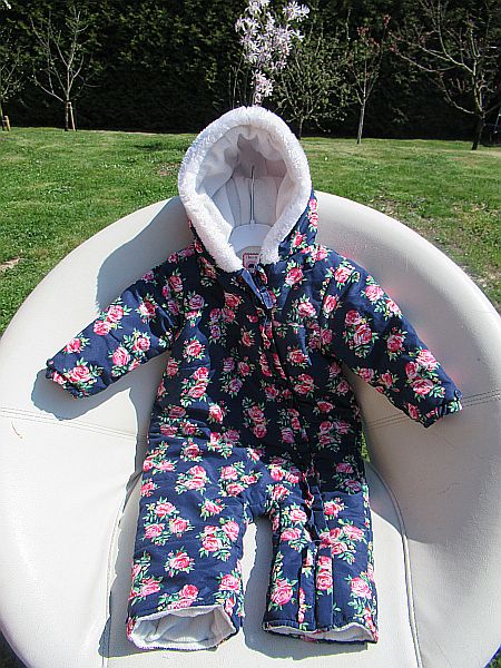 Dívčí zimní kombinéza vel. 80 - tu, tu,80