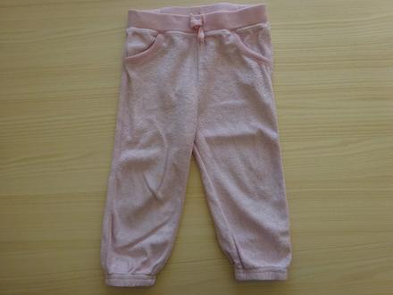 Sametové tepláky, vel. 86, f&f,86