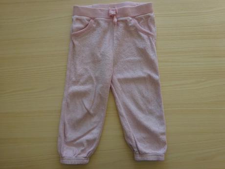 Sametové tepláky, vel. 86, f&f,86