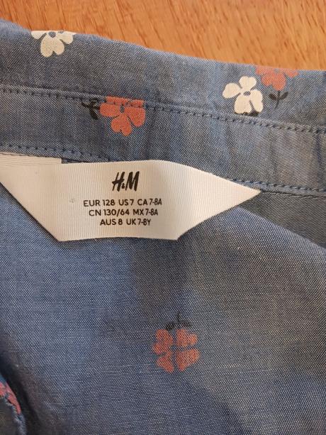 H&m šatičky č.128, h&m,128