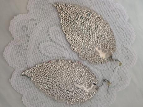 Visací náušnice-listy, 