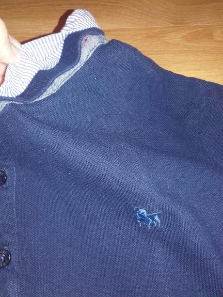Polo s košeľovým vsadením jasper j. conran, debenhams,152