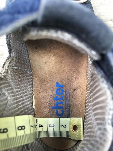 Kožené sandálky richter, vel. 25, richter,25