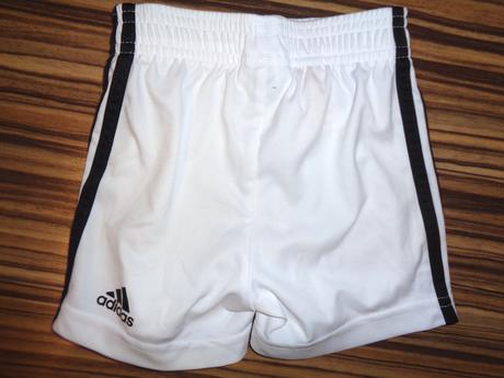 Luxusní bílé dresíkové kraťasy adidas, adidas,68