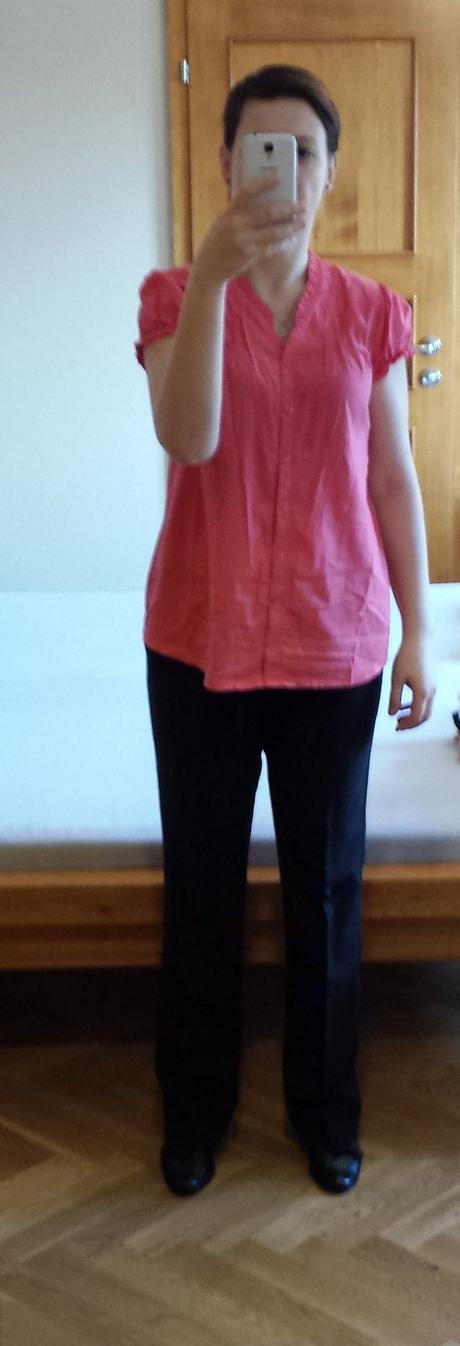 H21	těhotenská elegantní společenská košile, s