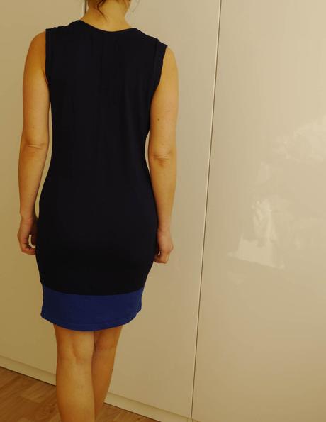 Tmave modre prilehave saty xs, xs